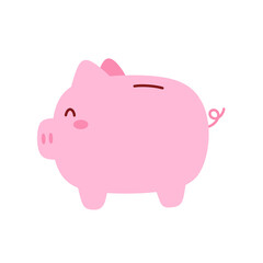 Piggy bank icon.