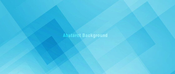 Abstract geometric background with blue squares. Vector illustration for your design.