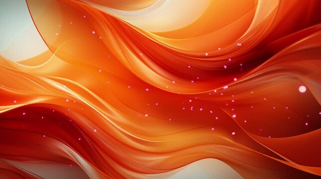flat orange spiral blur background
