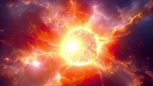 Stellar solar flares in deep cosmos. Fantastic glow of interstellar space