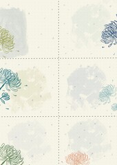 Planner pattern pastel note illustration design flower food 