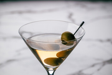 Dirty Martini up close