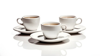 Obraz premium Espresso cups and saucers