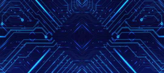 Mechatronic style Digital Background , Digital Circuit board background, Digital Wireframe Data background, Data Storage, Digital Blue Abstract Background, Data Engineering Circuit 