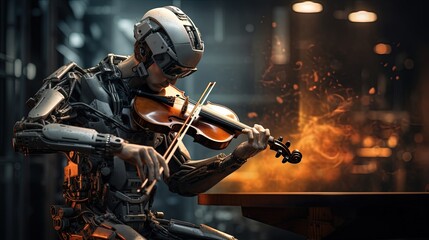 Artificial intelligence driven music composition
