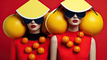Bold and experimental fashion editorials