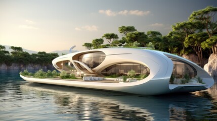 Eco friendly yacht