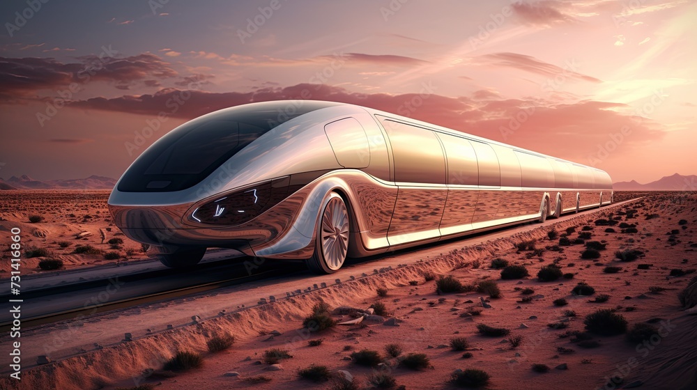 Poster hyperloop capsule