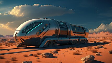 Hyperloop cargo transportation