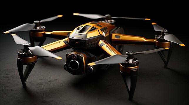 Robotic security patrol drones