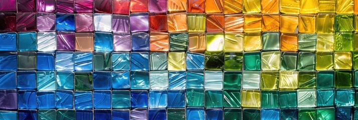 Glass Mosaic abstract background
