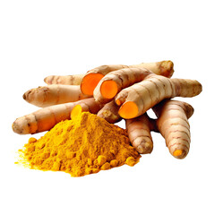 Turmeric Spice Isolation without Background Interruptions