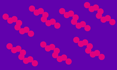 Set of pink and allegorical streamers with a minimalist and abstract shape focused on an intense design. Vector illustration. It can be used for various options such as posters, banners, notebooks.