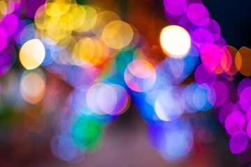 Fototapeta premium Bokeh Fair Lights