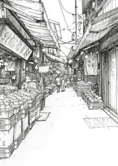 City Market Sketchnote
