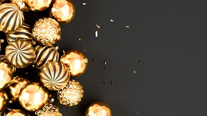 a 3d and asthetic abstract background