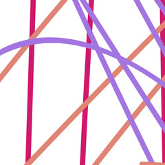 Pink peach purple graphic lines decorative backdrop 