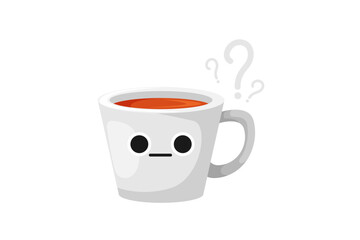 Coffee Mug Funny Sticker Design