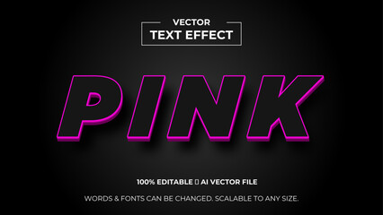 3d editable text effect premium vector. Editable text style effect. 3d Text emblem for advertising, branding, business logo cover of presentation banner. vector illustration