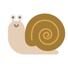カタツムリのイラスト © hiranoyuma