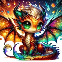 Cute Chibi Dragon