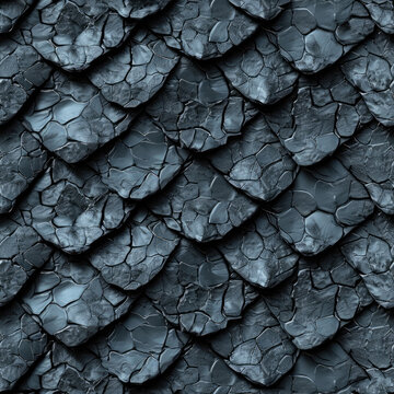 Texture Of Dragon Scales Closeup As A Seamless Fill Tile Created Using Artificial Intelligence