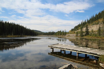 Autumn On The Water, Nordegg, Alberta