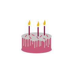cake birthday logo icon