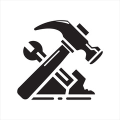 Labor Day Hammer Icon