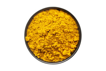 Top View of Organic digestive powder called 