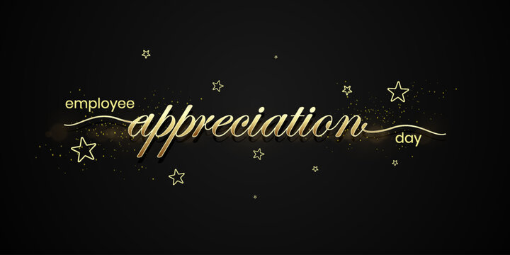 Employee Appreciation Day. Template for background, banner, card, poster