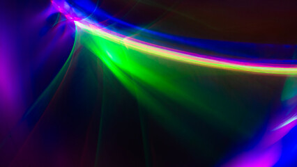 緑の光のイメージ