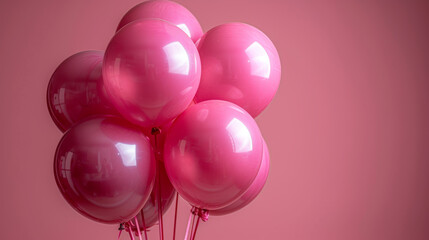 Pink Balloons in a Vase
