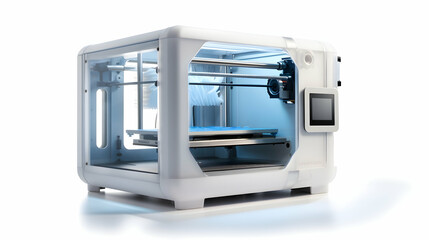 3D printer in action a futuristic image