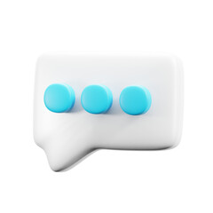 3D Chat Icon