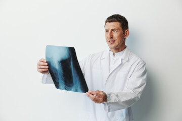 Man health medicine professional clinic hospital doctor person medic x-ray man