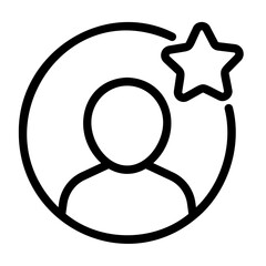 customer outline icon