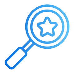 search gradient icon