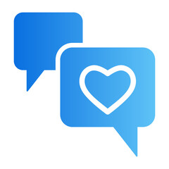 Fototapeta premium feedback gradient icon