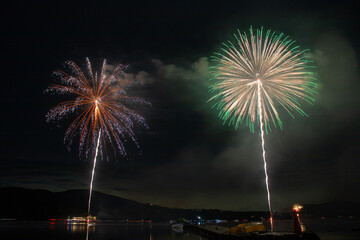 山中湖花火大会