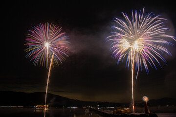 山中湖花火大会