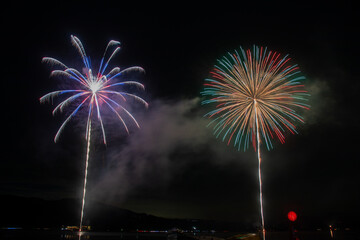 山中湖花火大会