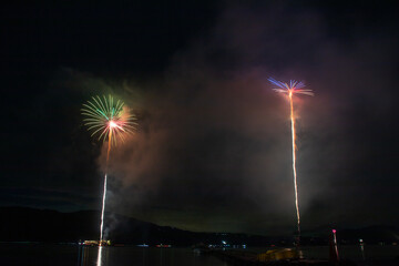 山中湖花火大会