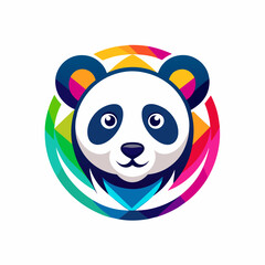 Panda logo design