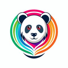 Panda logo design