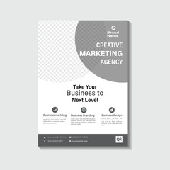 Fototapeta premium flyer design template