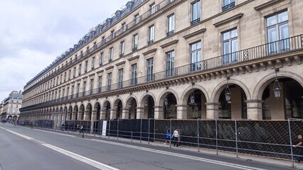 Louvre museum in paris france