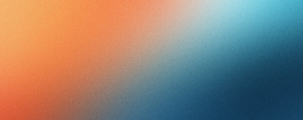 Retro Blue-Orange Gradient Texture