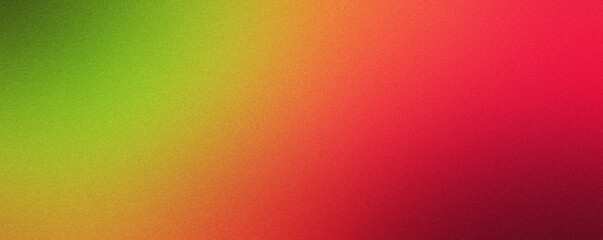 Fototapeta premium Vintage Red to Green Gradient Noise Texture