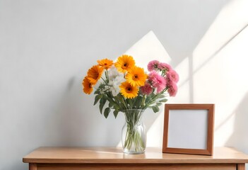 flowers in a vase